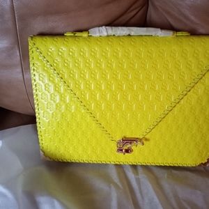 Sassy Jones Neo Laptop Bag/Clutch(LEMON)